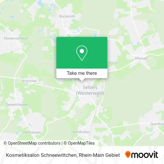 Карта Kosmetiksalon Schneewittchen