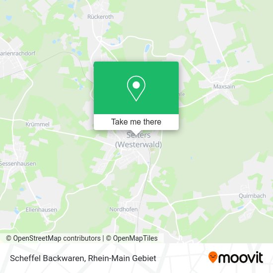 Scheffel Backwaren map