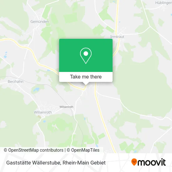 Карта Gaststätte Wällerstube