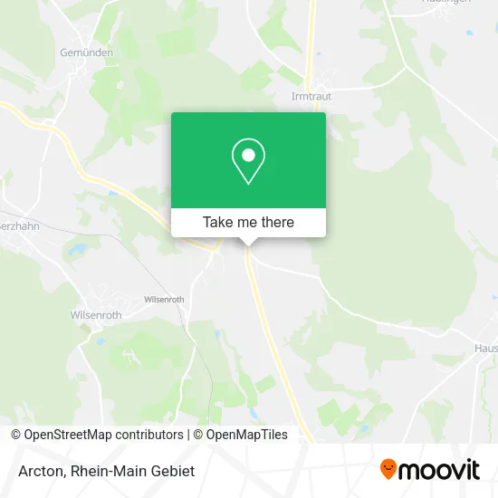 Arcton map