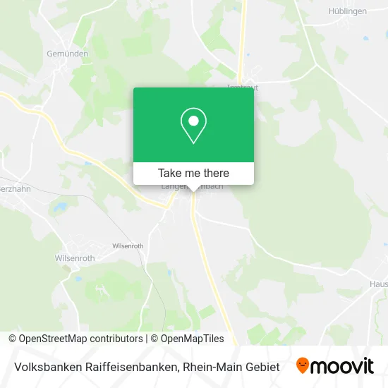 Volksbanken Raiffeisenbanken map