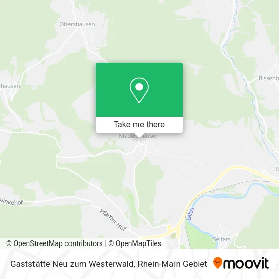 Карта Gaststätte Neu zum Westerwald