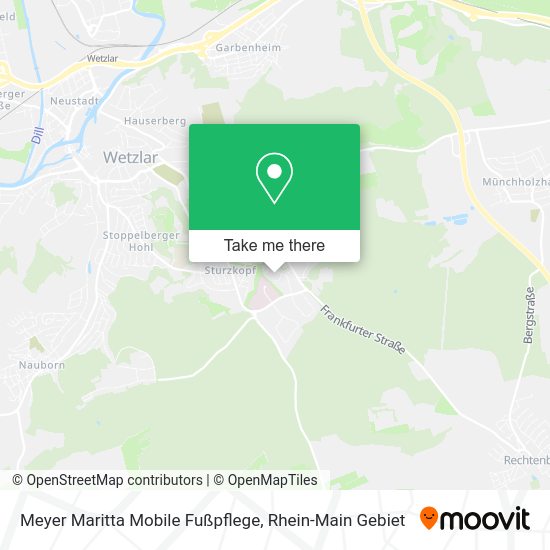 Карта Meyer Maritta Mobile Fußpflege