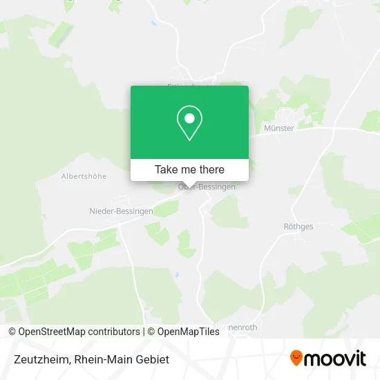 Карта Zeutzheim
