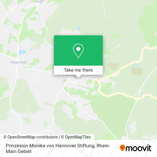 Карта Prinzessin Monika von Hannover Stiftung