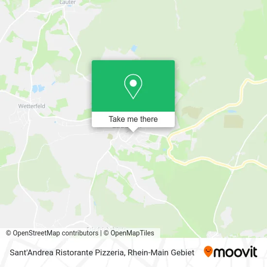 Карта Sant'Andrea Ristorante Pizzeria