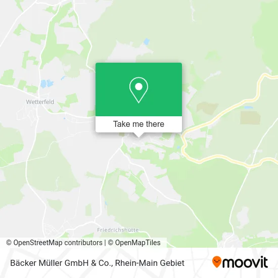 Карта Bäcker Müller GmbH & Co.