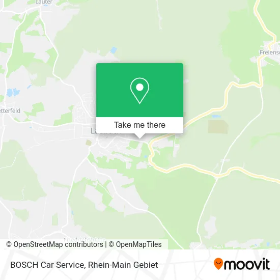 Карта BOSCH Car Service