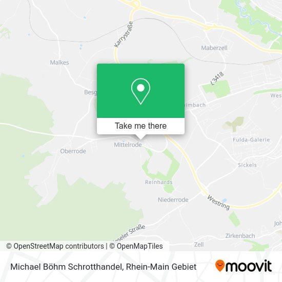 Карта Michael Böhm Schrotthandel