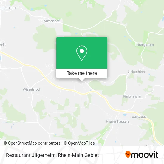 Карта Restaurant Jägerheim