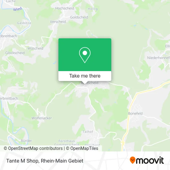 Карта Tante M Shop