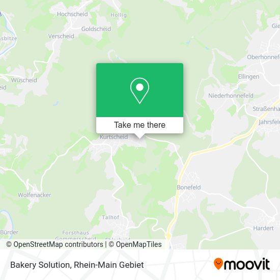 Карта Bakery Solution