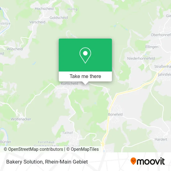 Карта Bakery Solution