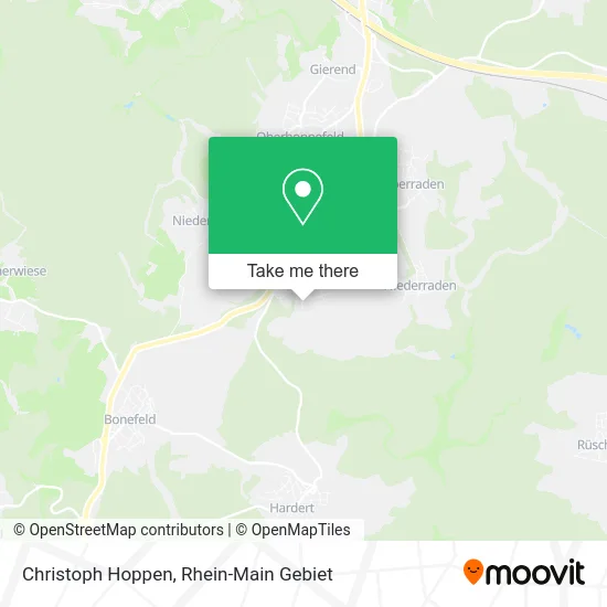 Карта Christoph Hoppen