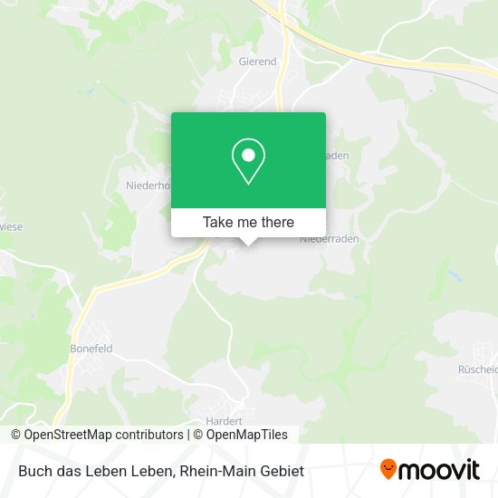 Карта Buch das Leben Leben