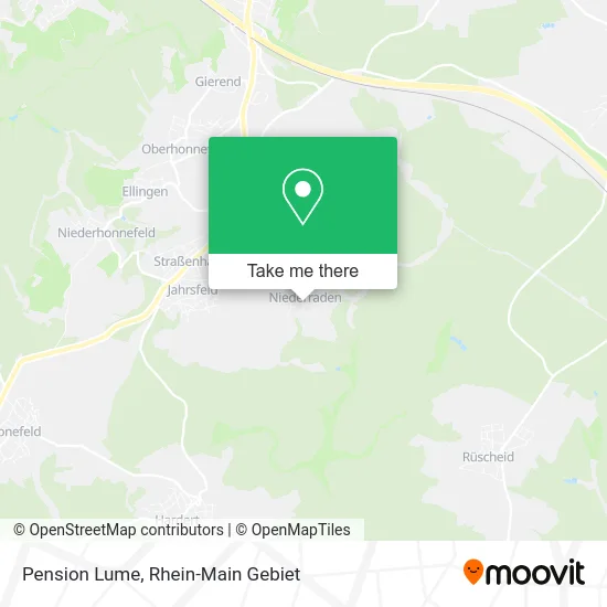 Карта Pension Lume