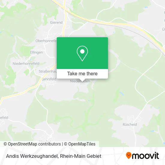 Карта Andis Werkzeughandel