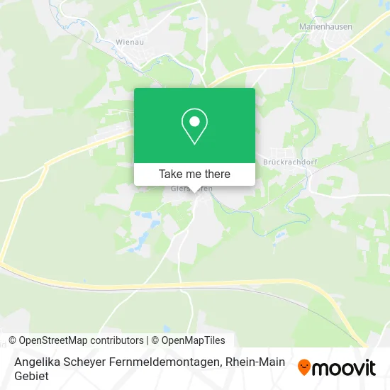 Карта Angelika Scheyer Fernmeldemontagen