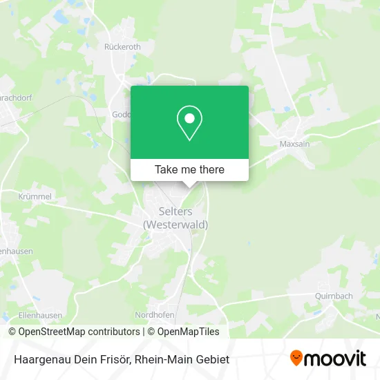 Карта Haargenau Dein Frisör