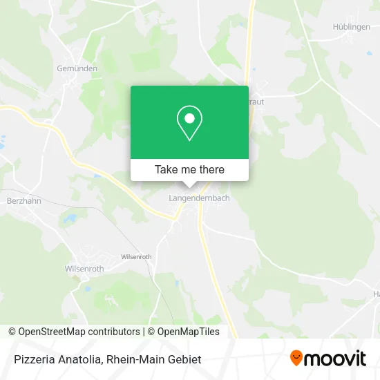 Карта Pizzeria Anatolia