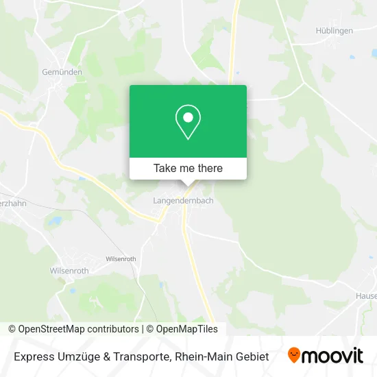 Карта Express Umzüge & Transporte