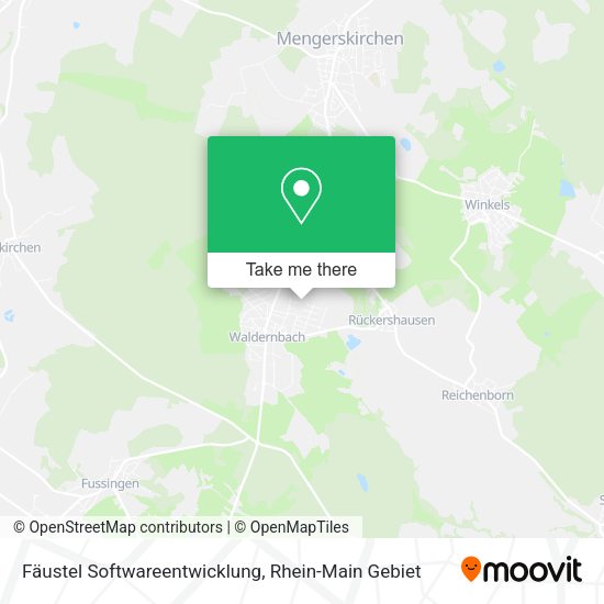 Карта Fäustel Softwareentwicklung