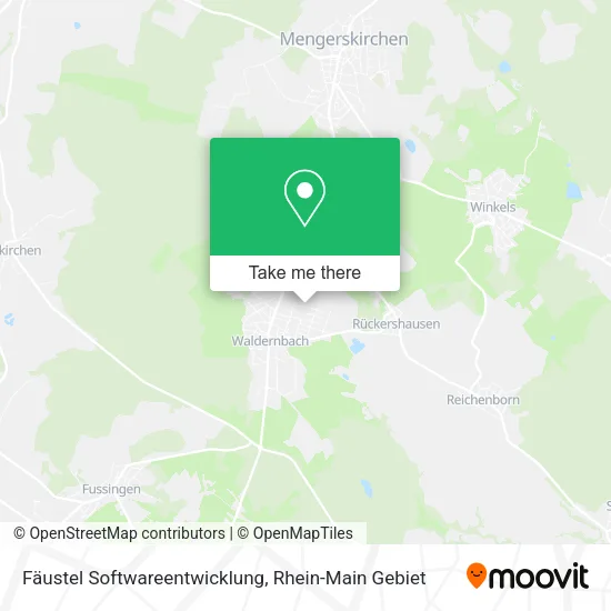 Карта Fäustel Softwareentwicklung