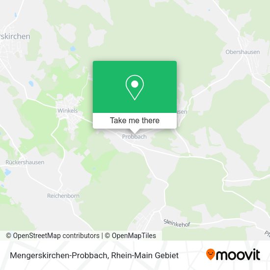 Карта Mengerskirchen-Probbach