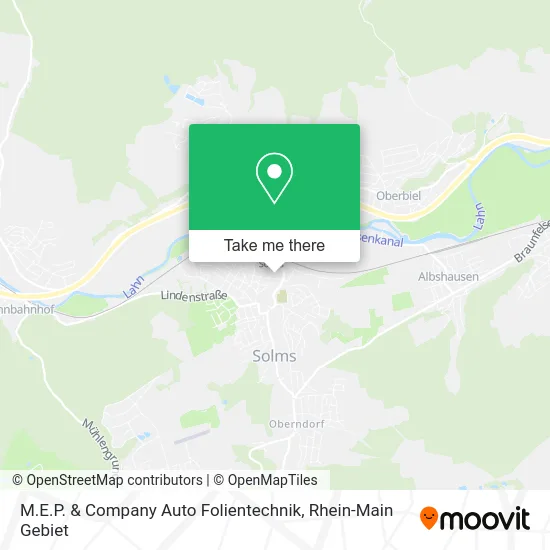 Карта M.E.P. & Company Auto Folientechnik