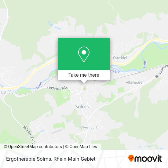 Карта Ergotherapie Solms