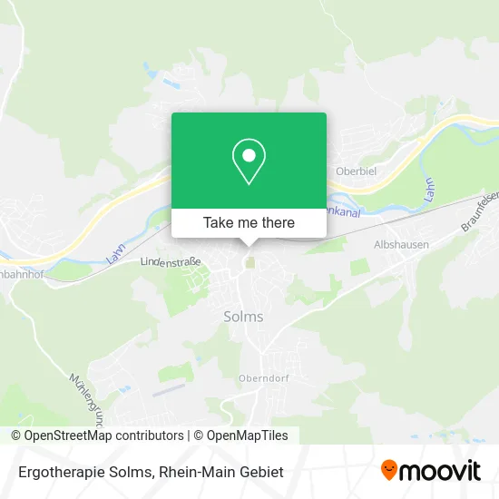 Карта Ergotherapie Solms