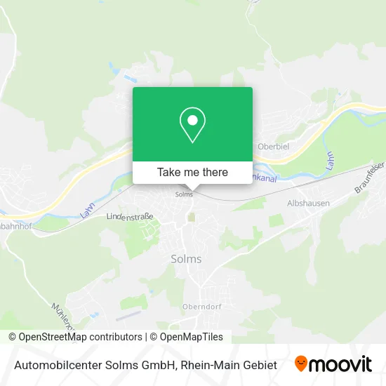 Карта Automobilcenter Solms GmbH