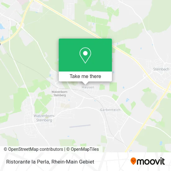 Карта Ristorante la Perla