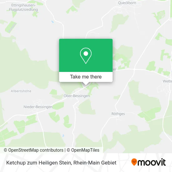 Карта Ketchup zum Heiligen Stein