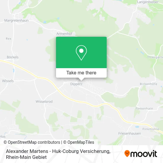 Карта Alexander Martens - Huk-Coburg Versicherung
