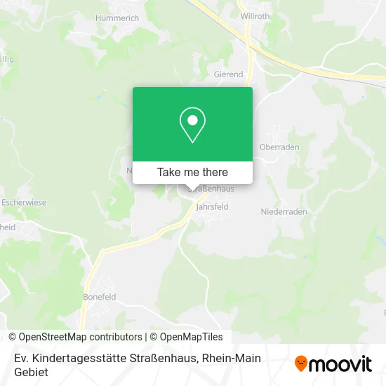 Карта Ev. Kindertagesstätte Straßenhaus