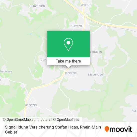 Карта Signal Iduna Versicherung Stefan Haas