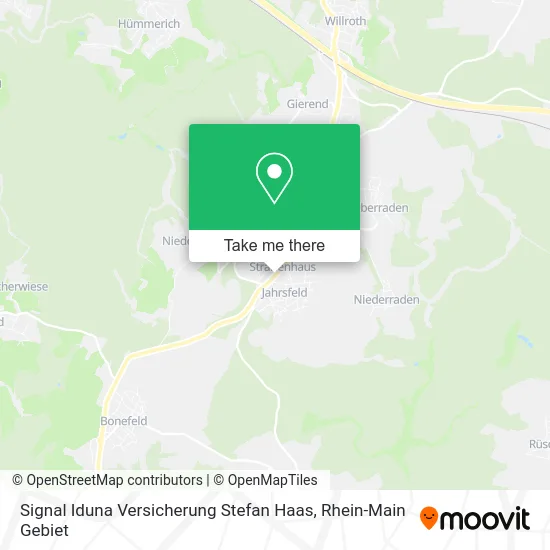 Карта Signal Iduna Versicherung Stefan Haas