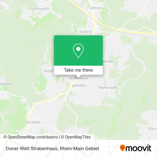 Карта Doner Welt Strabenhaus