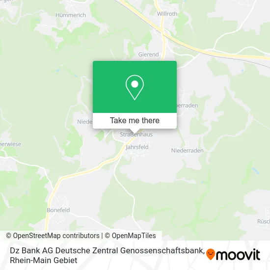 Карта Dz Bank AG Deutsche Zentral Genossenschaftsbank