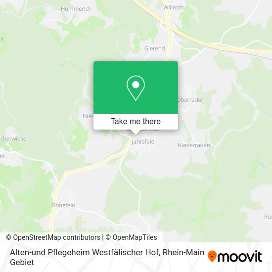 Карта Alten-und Pflegeheim Westfälischer Hof