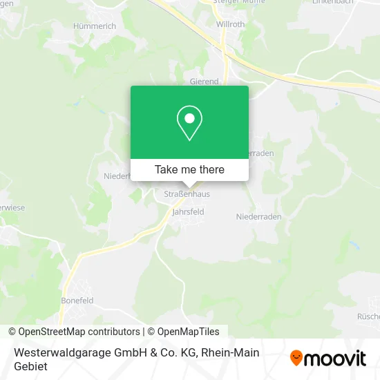 Карта Westerwaldgarage GmbH & Co. KG