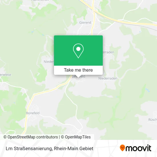 Карта Lm Straßensanierung