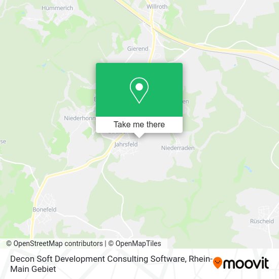 Decon Soft Development Consulting Software map