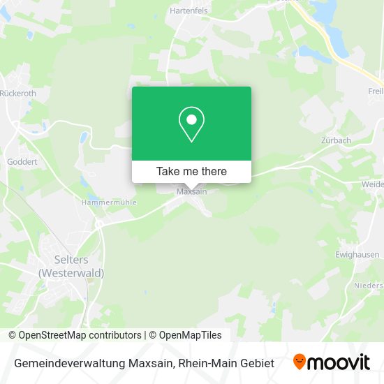 Карта Gemeindeverwaltung Maxsain