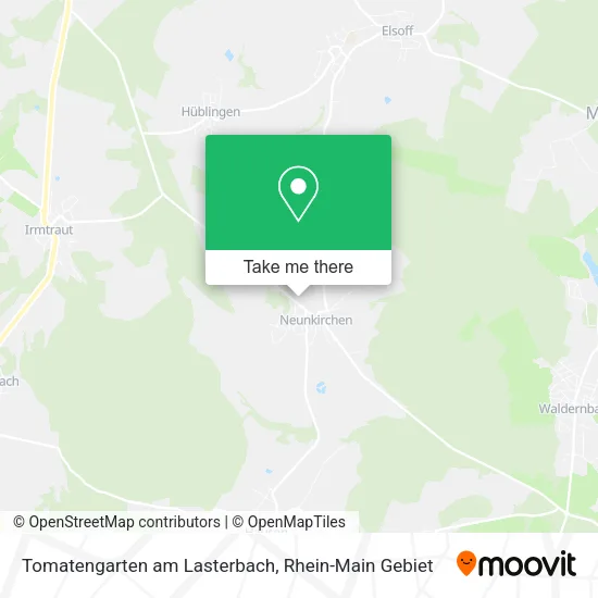 Карта Tomatengarten am Lasterbach