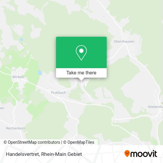 Карта Handelsvertret
