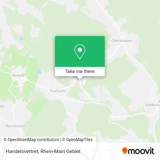 Карта Handelsvertret