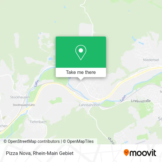 Карта Pizza Nova