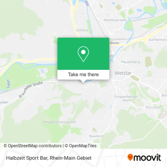 Карта Halbzeit Sport Bar